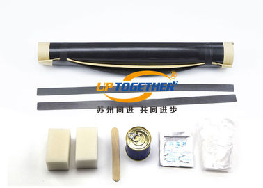 Black Waterproof Heat Shrink Sleeving , Wrap Around Heat Shrink Plastic Sleeve