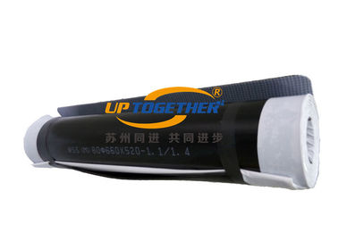 Black Waterproof Heat Shrink Sleeving , Wrap Around Heat Shrink Plastic Sleeve